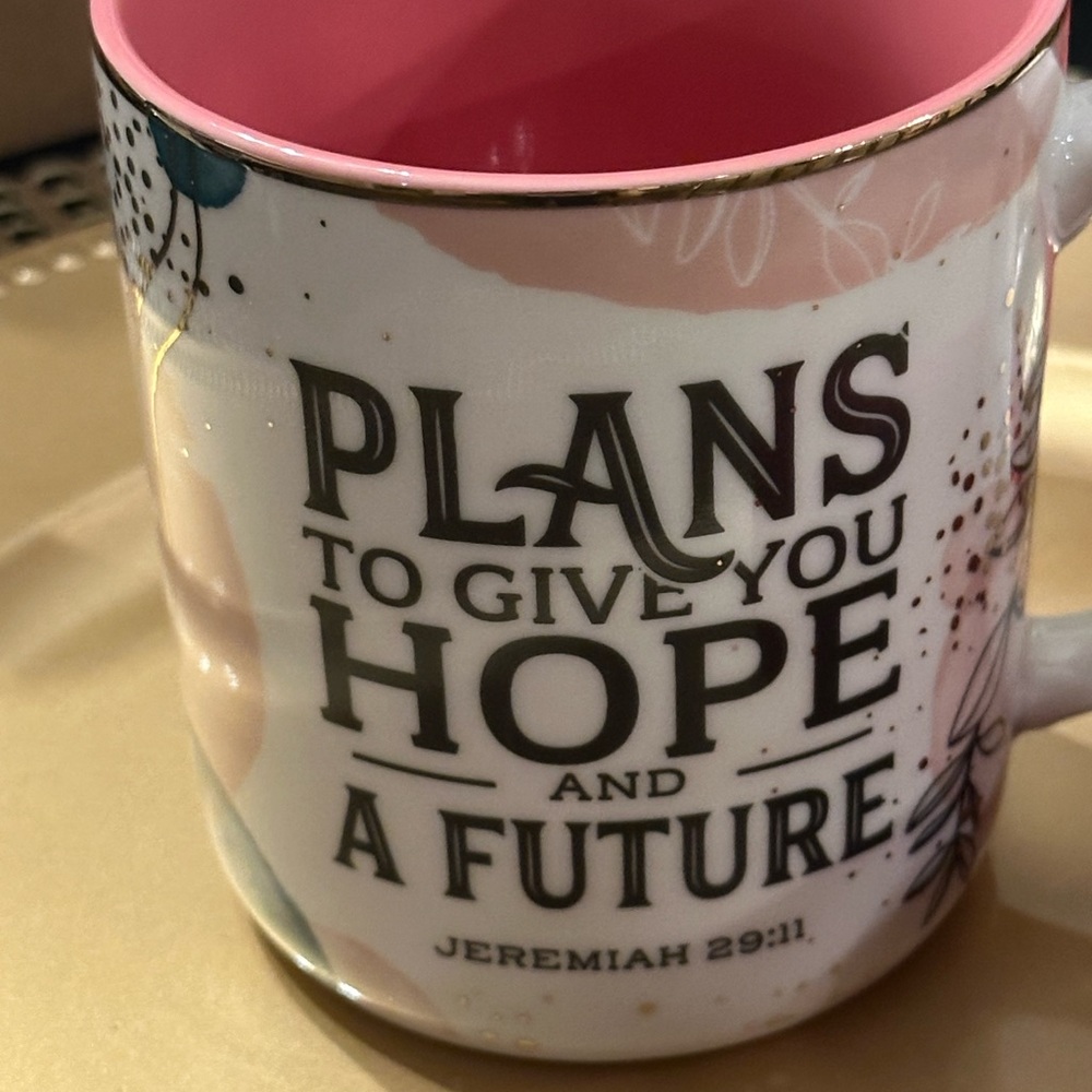 Inspirational White Ceramic Mug - Picture 2 of 2